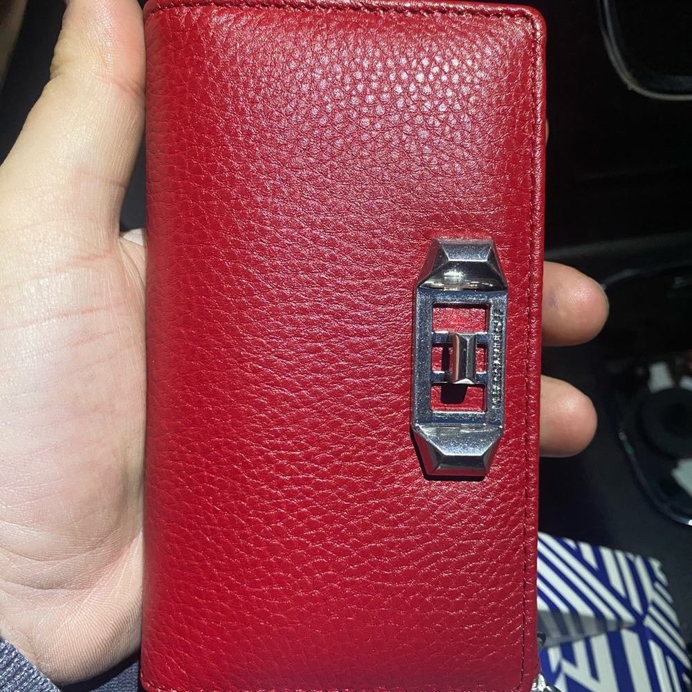 Rebecca Minkoff Hold A Little Wristlet Genuine Leather for iPhone 8/7 NIB